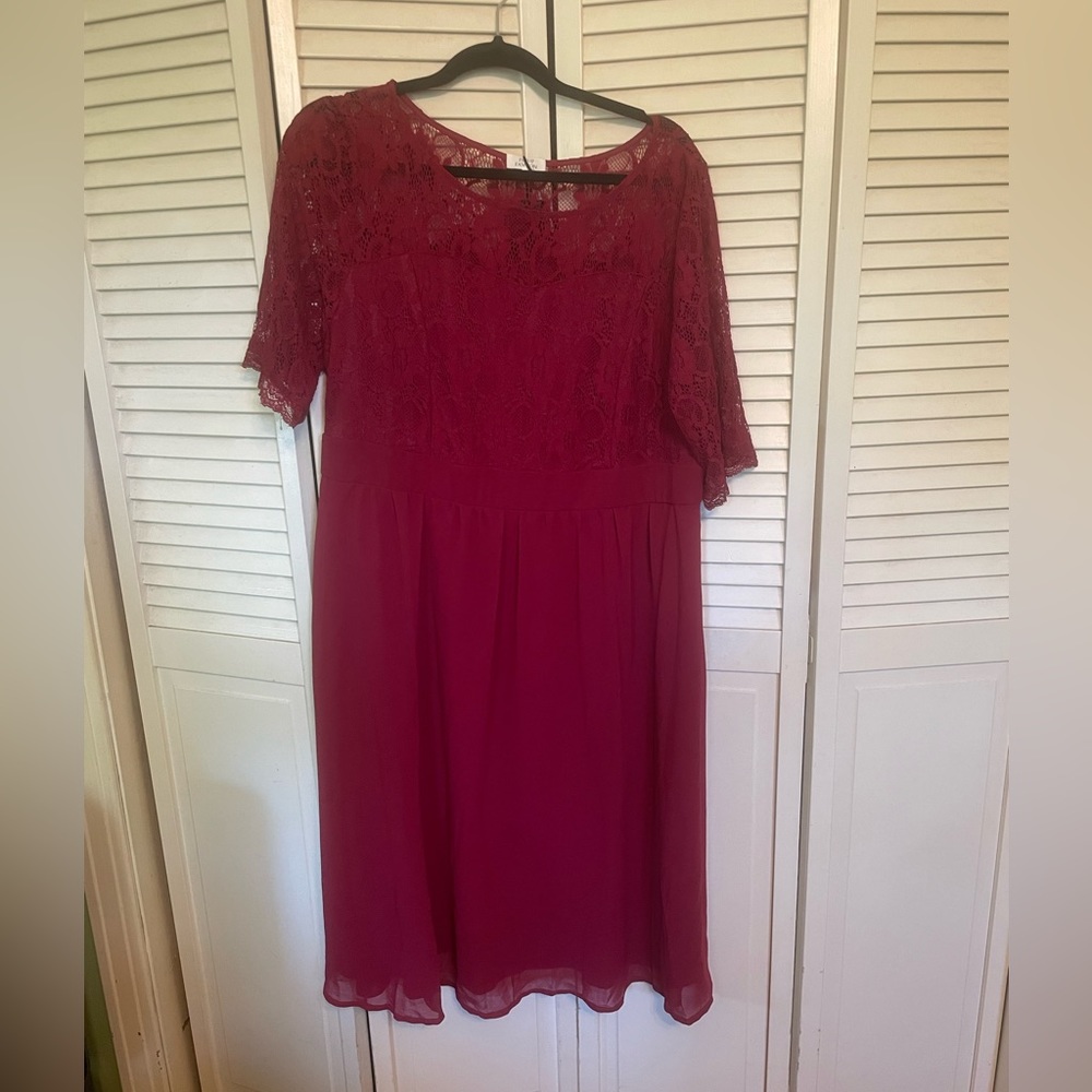 Sweetheart Neck Lace Chiffon Wedding Guest Short Formal Cocktail Midi Dress